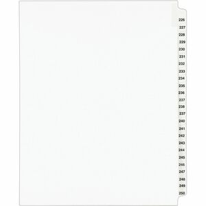 Avery&reg; Standard Collated Legal Exhibit Divider Sets - Avery Style