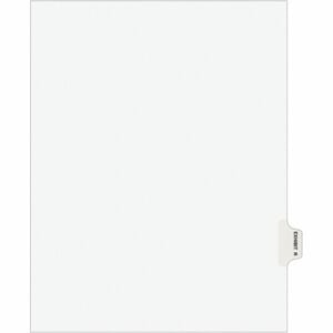 Avery&reg; Individual Legal Exhibit Dividers - Avery Style