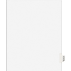 Avery&reg; Individual Legal Exhibit Dividers - Avery Style