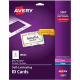 Avery&reg; Self-laminating ID Cards