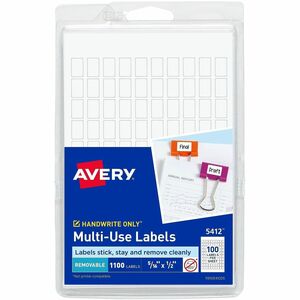 Avery&reg; Removable ID Labels