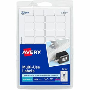 Avery&reg; Removable ID Labels