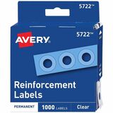Avery® Hole Reinforcement Label Rings