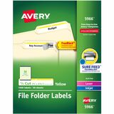 Avery TrueBlock File Folder Labels