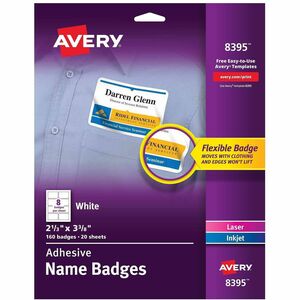 Avery Adhesive Name Badges