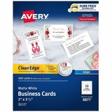 Avery Clean Edge Business Cards