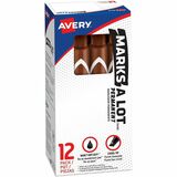 Avery&reg; Marks-A-Lot Desk-Style Permanent Markers - Large