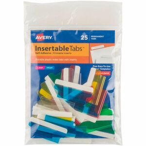 Avery&reg; Index Tabs with Printable Inserts