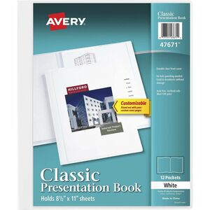 Avery&reg; White Presentation Book
