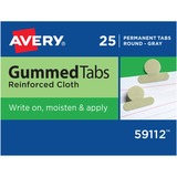 Avery&reg; Gummed Round Index Tabs