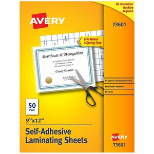 Avery&reg; Self-Adhesive Lamination