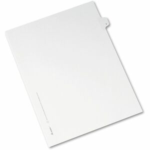 Avery&reg; Side Tab Individual Legal Dividers