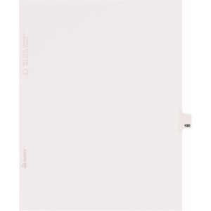 Avery&reg; Side Tab Individual Legal Dividers