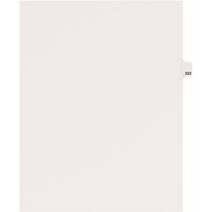 Avery&reg; Side Tab Individual Legal Dividers