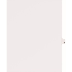 Avery&reg; Side Tab Individual Legal Dividers