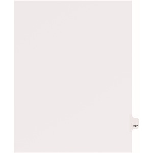 Avery&reg; Side Tab Individual Legal Dividers