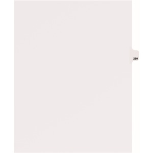 Avery&reg; Side Tab Individual Legal Dividers