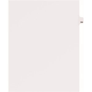 Avery&reg; Side Tab Individual Legal Dividers