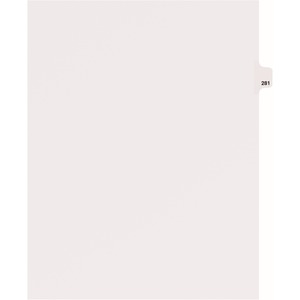 Avery&reg; Side Tab Individual Legal Dividers