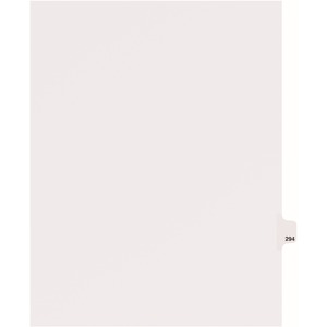 Avery&reg; Side Tab Individual Legal Dividers