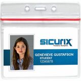 SICURIX Sealable ID Badge Holder