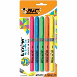 BIC Brite Liner&reg; Grip Highlighter