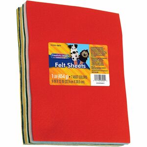 Creativity Street One Pound Felt Sheets