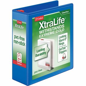 Cardinal Xtralife ClearVue Locking Slant-D Binders