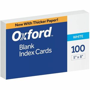 Oxford Plain Index Cards