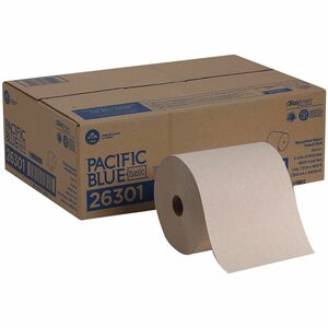 Pacific Blue Basic Recycled Hardwound Paper Roll Towel