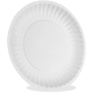Dixie 6" Uncoated Paper Plates by GP Pro