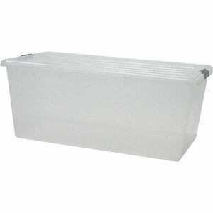 IRIS Clear Storage Boxes with Lids