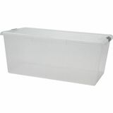 IRIS Clear Storage Boxes with Lids