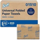 Scott Essential C Fold Paper Towels with Fast-Drying Absorbency Pockets