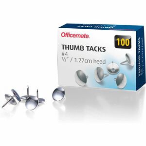 Officemate Steel Thumb Tacks