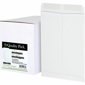 Quality Park 9 x 12 Catalog Envelopes with Gummed Flap