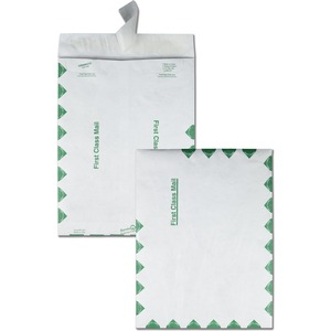Survivor&reg; 9-1/2 x 12-1/2 First Class Border Catalog Mailers with Redi-Strip Closure