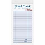 TOPS 2-part Carbonless Guest Check Books