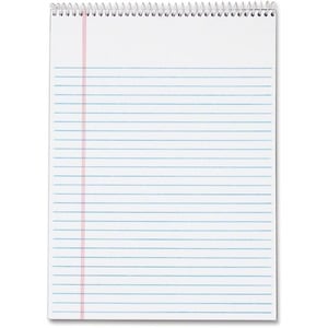 TOPS Docket Wirebound Legal Writing Pads - Letter