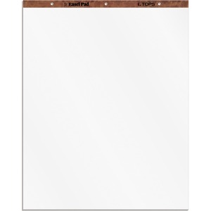 TOPS Plain Paper Easel Pads